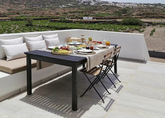 ヴィラ Vino Santorini Foinikiá